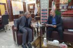 نشست حاج ابراهیم متینیان با مدیرعامل سازمان جمع آوری و فروش اموال تملیکی کشور