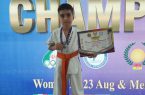 کاراته کای شوشتری نایب قهرمانی مسابقات بین المللی مسترکاپ کشور