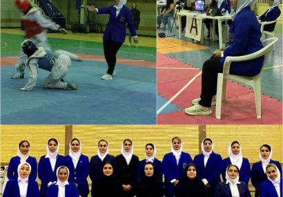 حضور بانوی رامهرمزی بعنوان داور در مسابقات کیوروگی کارگری استان خوزستان