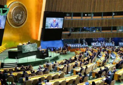 مجمع عمومی سازمان ملل به قطعنامۀ حمایت از عضویت کامل فلسطین در سازمان ملل رای مثبت داد